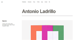Desktop Screenshot of antonioladrillo.com